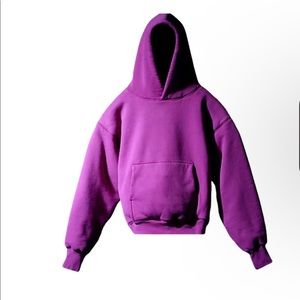YZY Unisex GAP purple hoodie small
